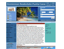 Tablet Screenshot of dominican-realestate-punta-cana.com